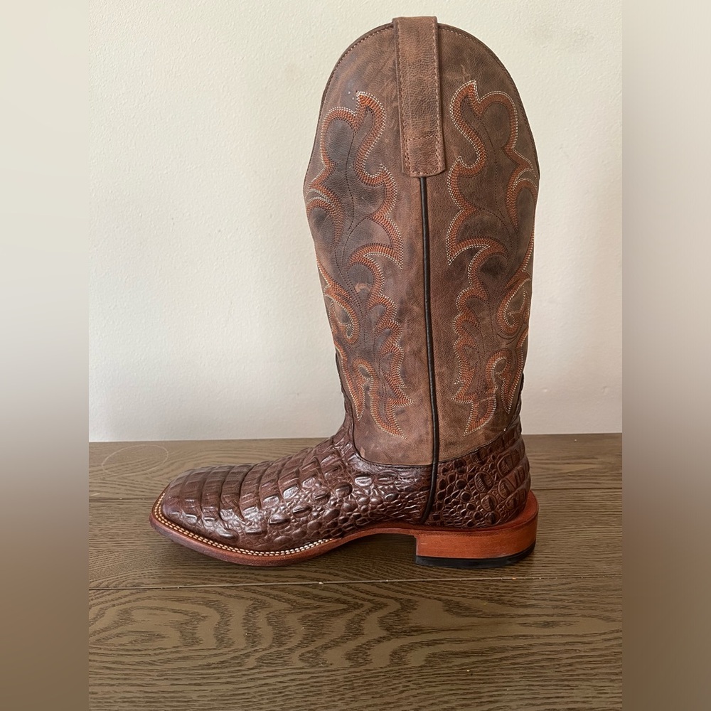 Horse power men’s Nile croc print boot HP1070